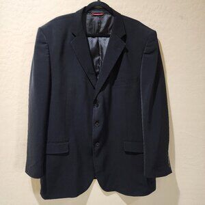 Midtown Man Suit Separates Black Men's Suit Coat 3 Button Classic SZ 48R